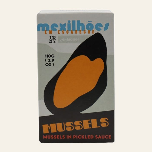A Ti Manel Mussels in Escabeche tin
