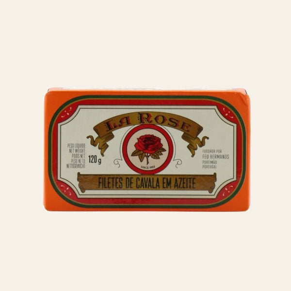 La Rose Mackerel tin