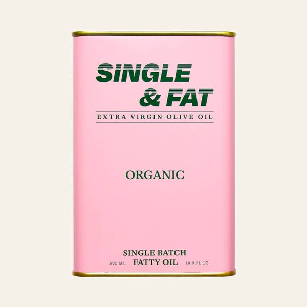 Single & Fat Non-GMO and Organic California Extra Virgin Olive Oil